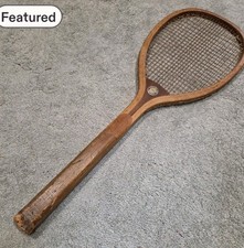 Antique Spalding DH Tennis Racket. Very Nice