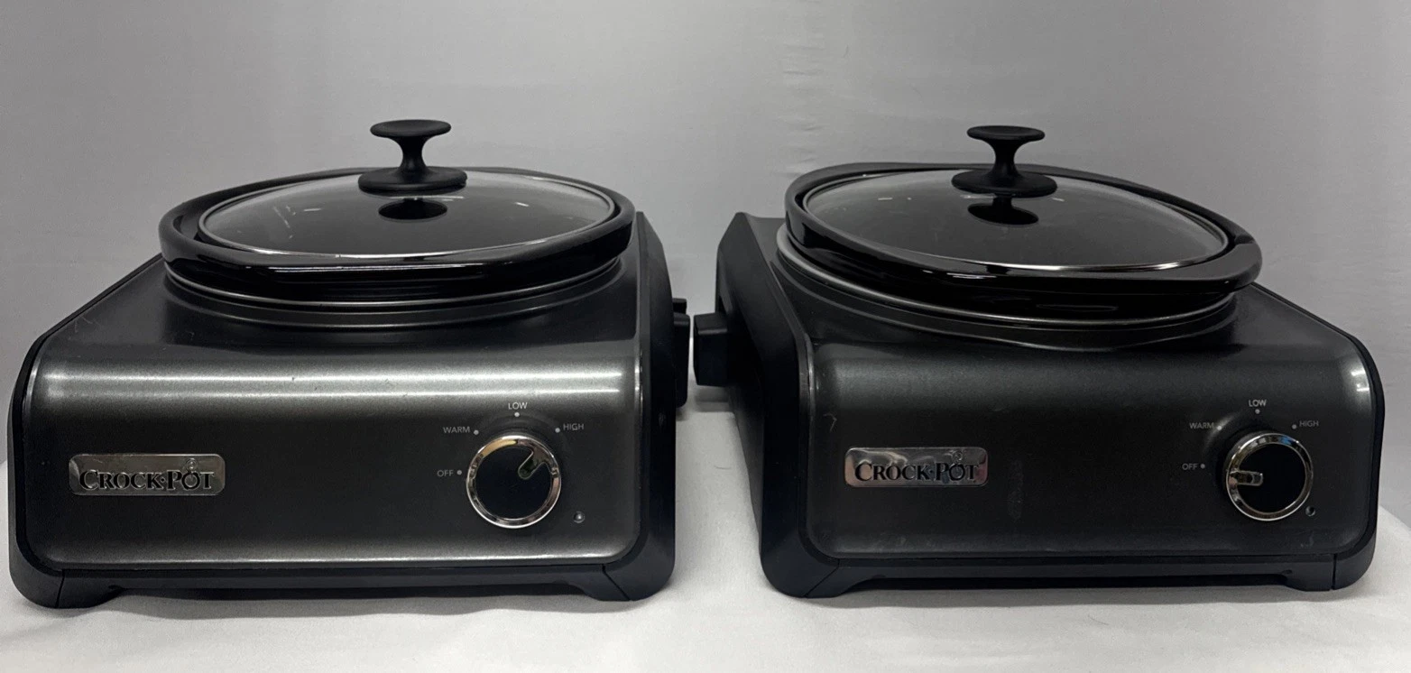 crock-pot hook up connectable entertaining system Set Of 2.5 And 3.5 Qt
Opens in a new window or tab