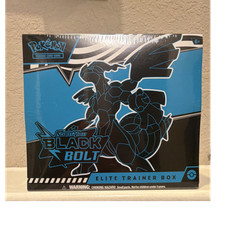 Pokémon Scarlet & Violet Black Bolt Elite Trainer Box 65 Card Sleeves