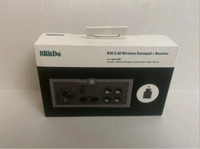 Nintendo NES Wireless Controller 2.4G Transparent Black Gamepad Receiver 8BitDo