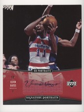 2005-06 Upper Deck Portraits Signature Elvin Hayes #SP-EH Auto HOF 2jq