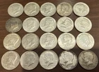 Mixed Lot  40% Silver Kennedy Half Dollar Roll of 20 FREE SHIPPING