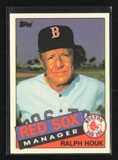 1985 Topps #11 Ralph Houk Collector's Edition (Tiffany) Boston Red Sox
