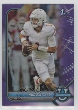 2021-22 Bowman U Chrome Prospects Purple Refractor Hudson Card #46 11s9