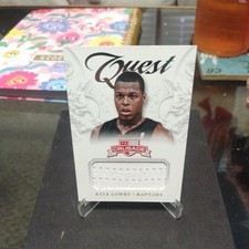 2012-13 Panini Crusade Quest Memorabilia Kyle Lowry #75 2u3