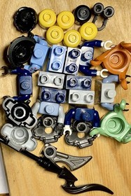 Lego Ninjago Movie 70631 Volcano Lair (Incomplete) W/Shark Army Minifigures 