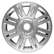 For Lincoln Zephyr 06 Alloy Factory Wheel 8 Double-spoke Silver W Machined Face For Lincoln Zephyr 06 Alloy Factory Wheel 8 Double-spoke Silver W Machined Face