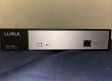 Luxul XWC-1000 Wireless Controller, 1-Port Gigabit RJ-45, Reset, Black/Silver