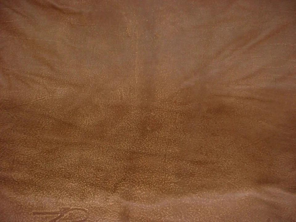 TAPIZADO DE CUERO DE VACA GROUNDWORKS 23,97 PIES CUADRADOS CANELA BRONCEADO GUEPARDO Foto 2 de 4