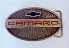 Vintage Camaro Belt Buckle Chevy Logo Bowtie Masterpiece Collection