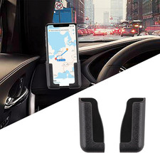 2 PCS Multifunctional Dashboard Phone Mount, Self Adhesive Car Phone Holder, Adj