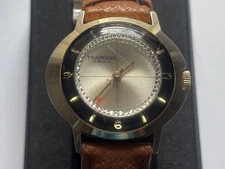 TRANGISE WATCH 17 JEWELS RED DOT SECOND MECHANICAL MOVEMENT RUNNING