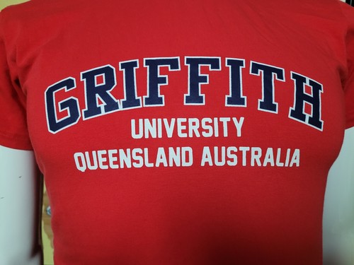Womens Griffith University Queensland Australia T Shirt 10 New Balance Nice - Picture 2 of 4
