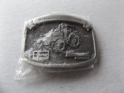 CASE-IH ''WORKING TOGETHER-PARKER FLUID-BRUNING HYDRAULICS'',  BELT BUCKLE