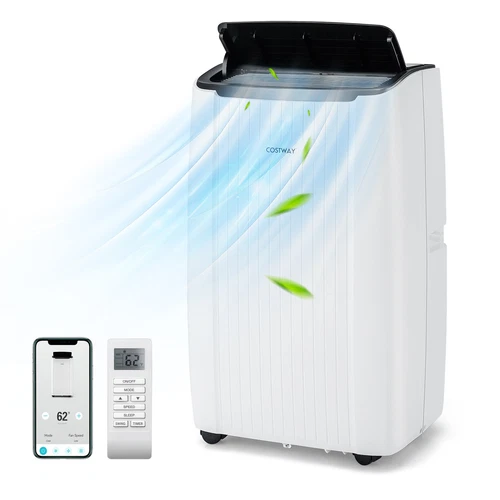 12000BTU Klimaanlage 5in1 Klimagerät Heizung Lüfter Entfeuchter Wifi Timer