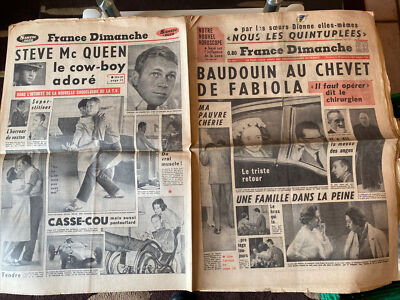 Frankreich Sonntag 892 26.09.1963 Fabiola S Mc Queen 22/1290