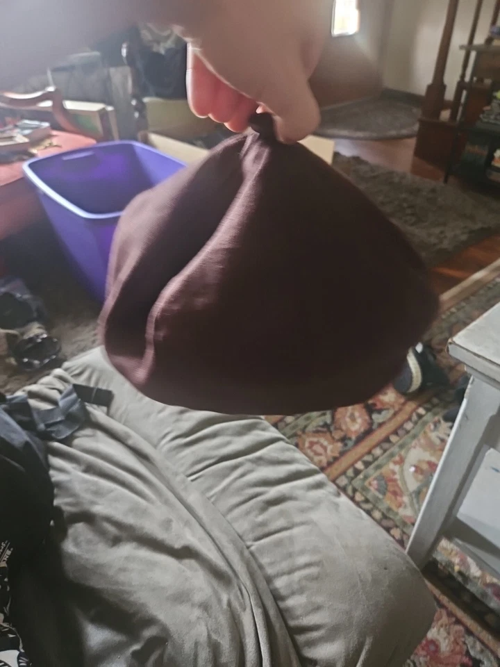 Dobbs Fifth Avenue New York Newsboy Cabbie Sombrero Marrón Gorra Plana Talla L EE. UU. Foto 3 de 4