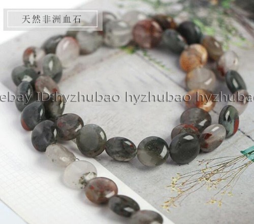 10/12/14/16mm Coin Quartz/Tiger's eye/Unakite/Crystal Gemstones Loose Beads 15" - Picture 10 of 53