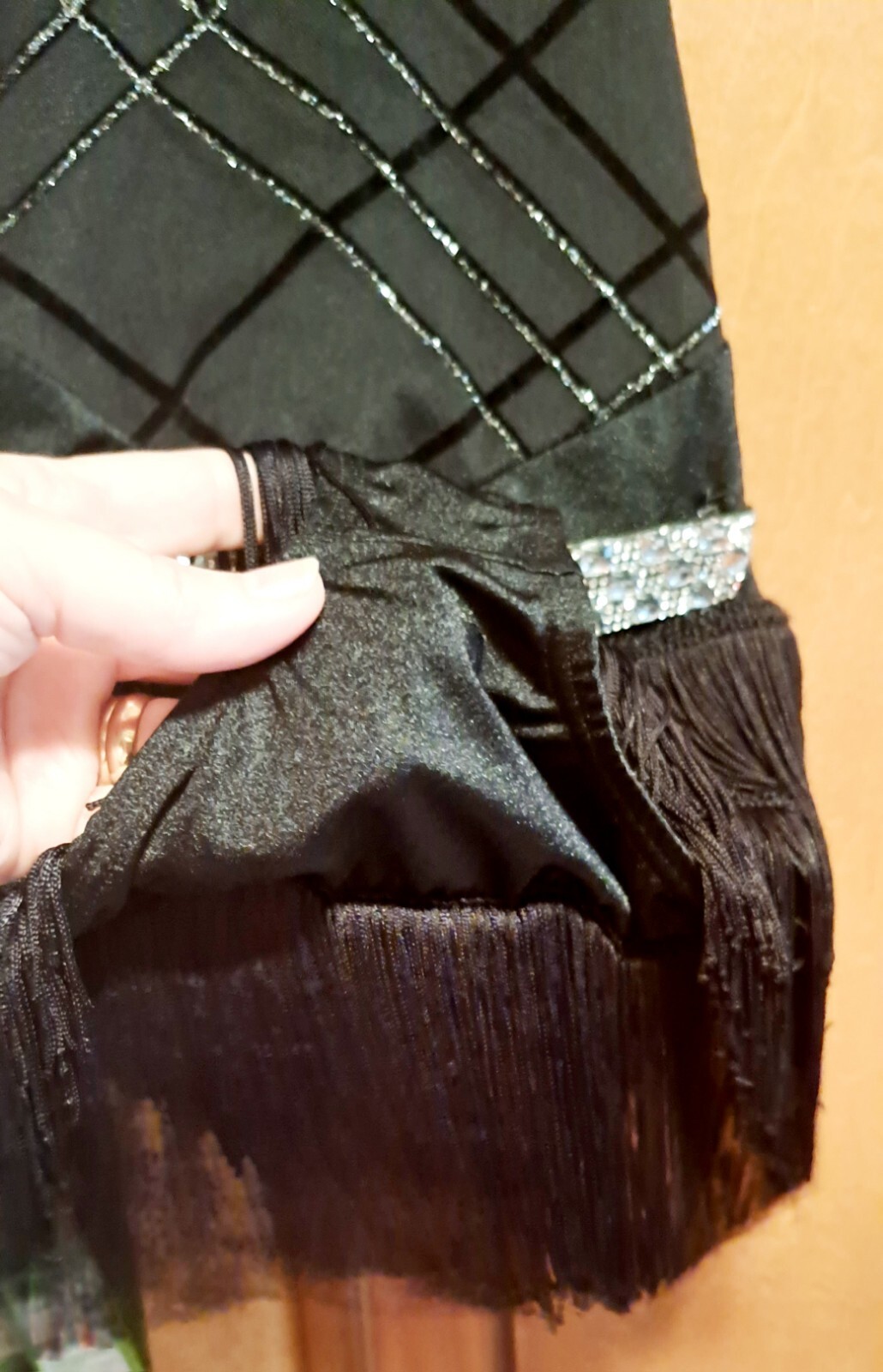 Girls Weissman Dance Costume Rhinestone Spider  "… - image 10