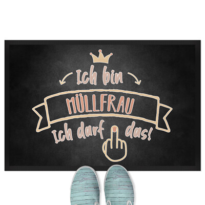 Ich bin Müllfrau. Ich darf das 18001005745