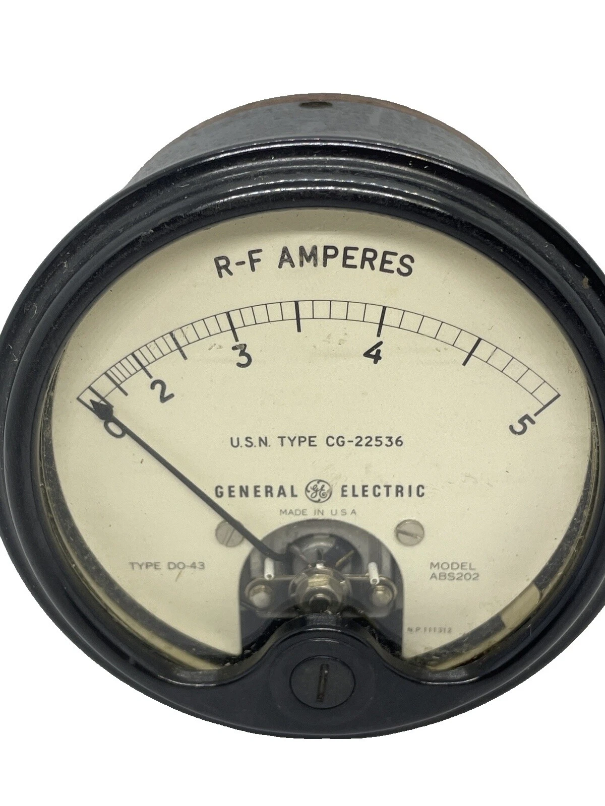 GE Test Equipment Panel Meters