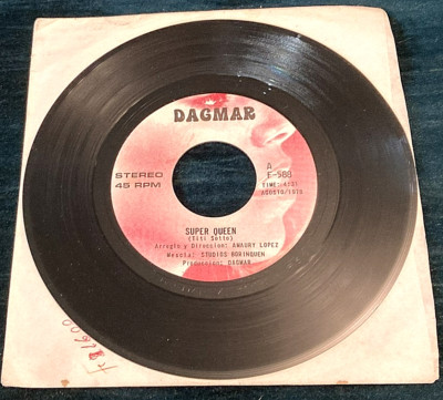 Dagmar: Super Queen/same 45 rare private press disco VG+ HEAR