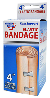 Health Smart Elastic Bandage 4 Inch by 3.5 Yards