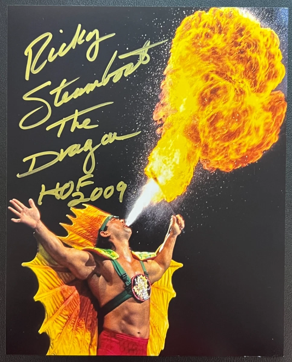 Ricky Steamboat WWE Wrestling Original Autographed Items for sale