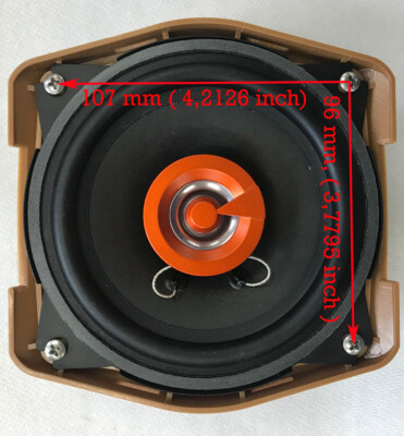 Front Door Speaker with Tweeter for Volvo 240 244 245 265 HT204 HT205  1348949