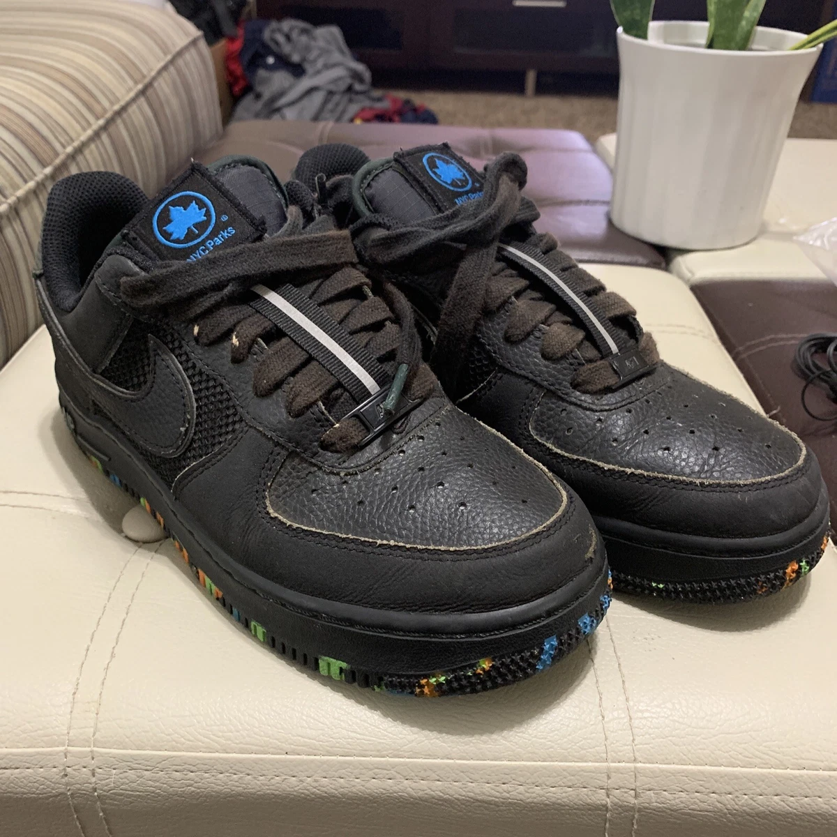 Size 4.5 - Nike Air Force 1 Low ALL FOR 1 - NYC Parks 2019