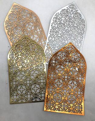 Die Cuts Cathedral WIndow 4 Pieces