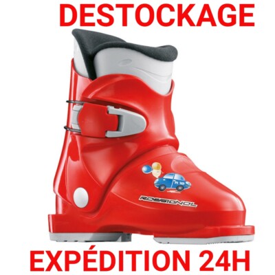 Kinder Skischuhe Rossignol Rot Größe 33 Mondo Point 21/21,5 Neu