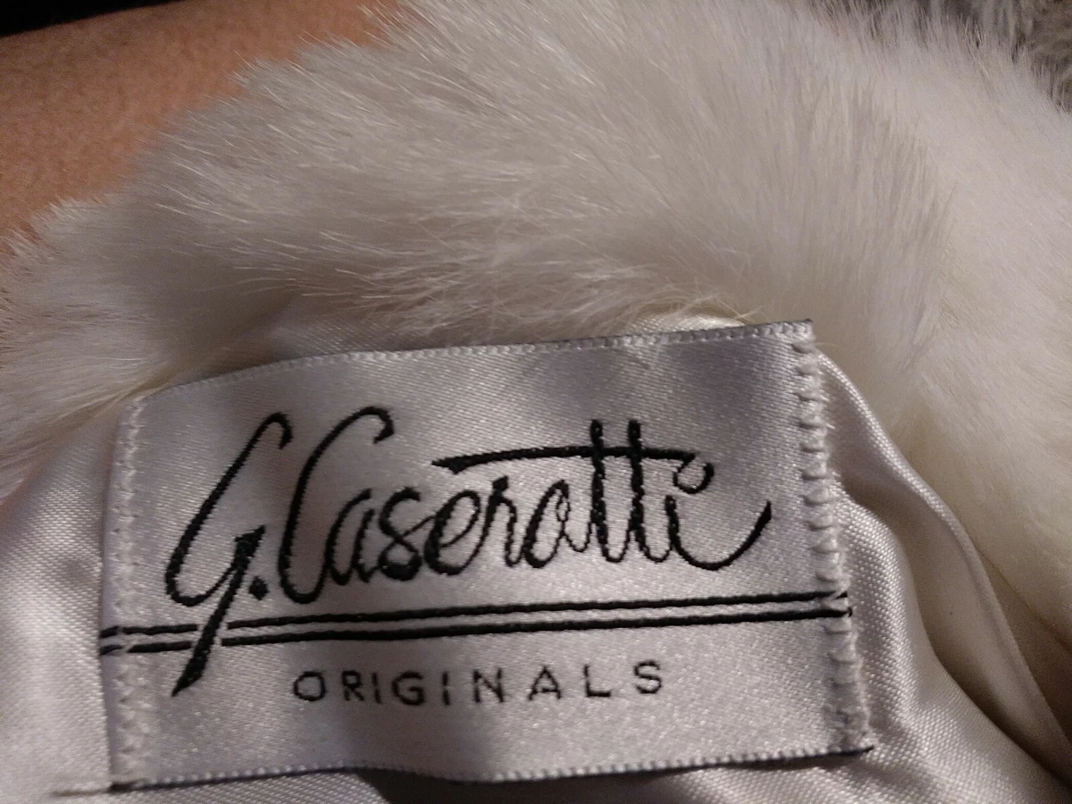 White snow leopard shop faux fur coat