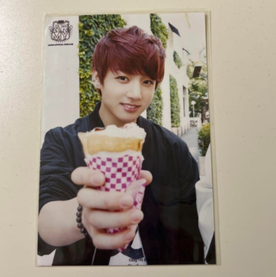 FC更新　トレカ　ジョングク BTS JUNGKOOK Official JPFC Renewal Benefit Photo Card Japan FC B