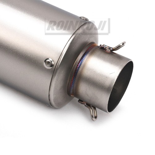 Slip on For Honda CBR500R CB500X CB500F 2013-2019 Exhaust Link Pipe Loud Muffler - Picture 7 of 8