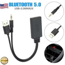 Universal Wireless Bluetooth AUX Audio Receiver Adapter Car Interior Accessories