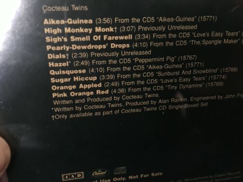 COCTEAU TWINS UNPLAYED 10 TRACK PROMO ONLY SAMPLER/GREATEST HITS CD DPRO 79065 - Picture 3 of 7