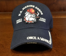 United States Marine Corps Once a Marine Always a Marine Hat Strap Back Cap