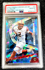PSA 10 GEM MINT 2020 AJ DILLON SSP /15 CHRONICLES SPECTRA ICE PRIZM RC #20 G4571