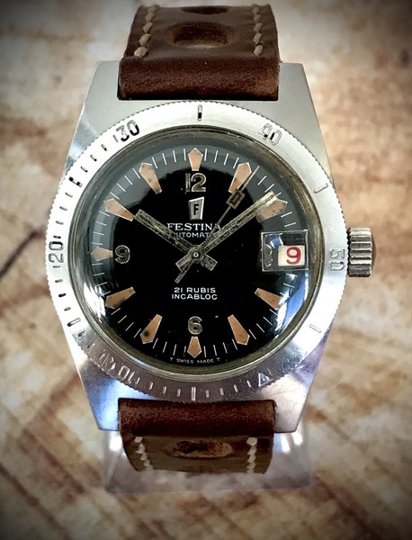 Raro Festina Automátic Vintage 600 Feet