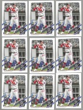 ANDREW VAUGHN LOT OF (22) 2021 TOPPS UPDATE SERIES BASE ROOKIE RC #US312