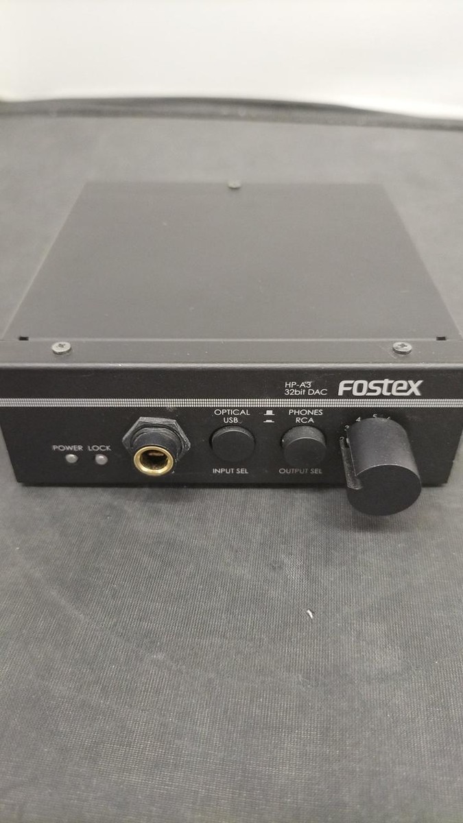 FOSTEX HP-A3（HPA3）32bit DAC Amazon.com: Fostex HP-A3 32-Bit D/A Converter with Headphone