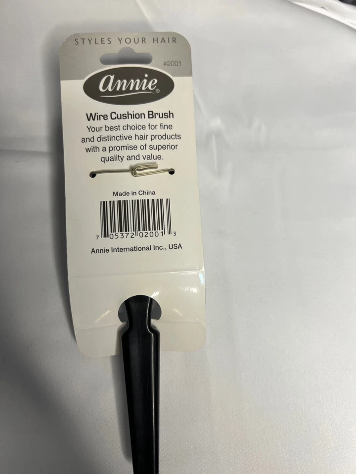 ANNIE WIRE CUSHION WIG BRUSH S #2001 NIP! - Image 4 of 4