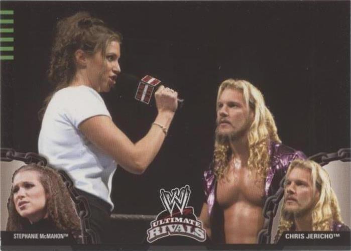 2008 Topps WWE Ultimate Rivals - Chris Jericho Stephanie McMahon #56 - 1 of 1