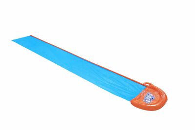 Bestway Wassergleitrutsche H2O Go 4,88m Wasserbahn Bauchrutsche Rutschmatte 