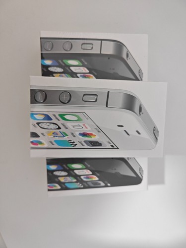 iPhone 4S caja de embalaje cargador cable libro de inspección 8/16/32/64 GB pegar copia alta - Imagen 2 de 16