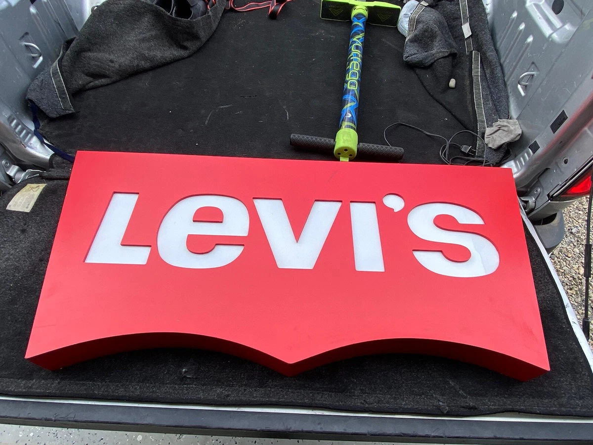 Levis Sign In Collectible Advertising Store Displays | eBay