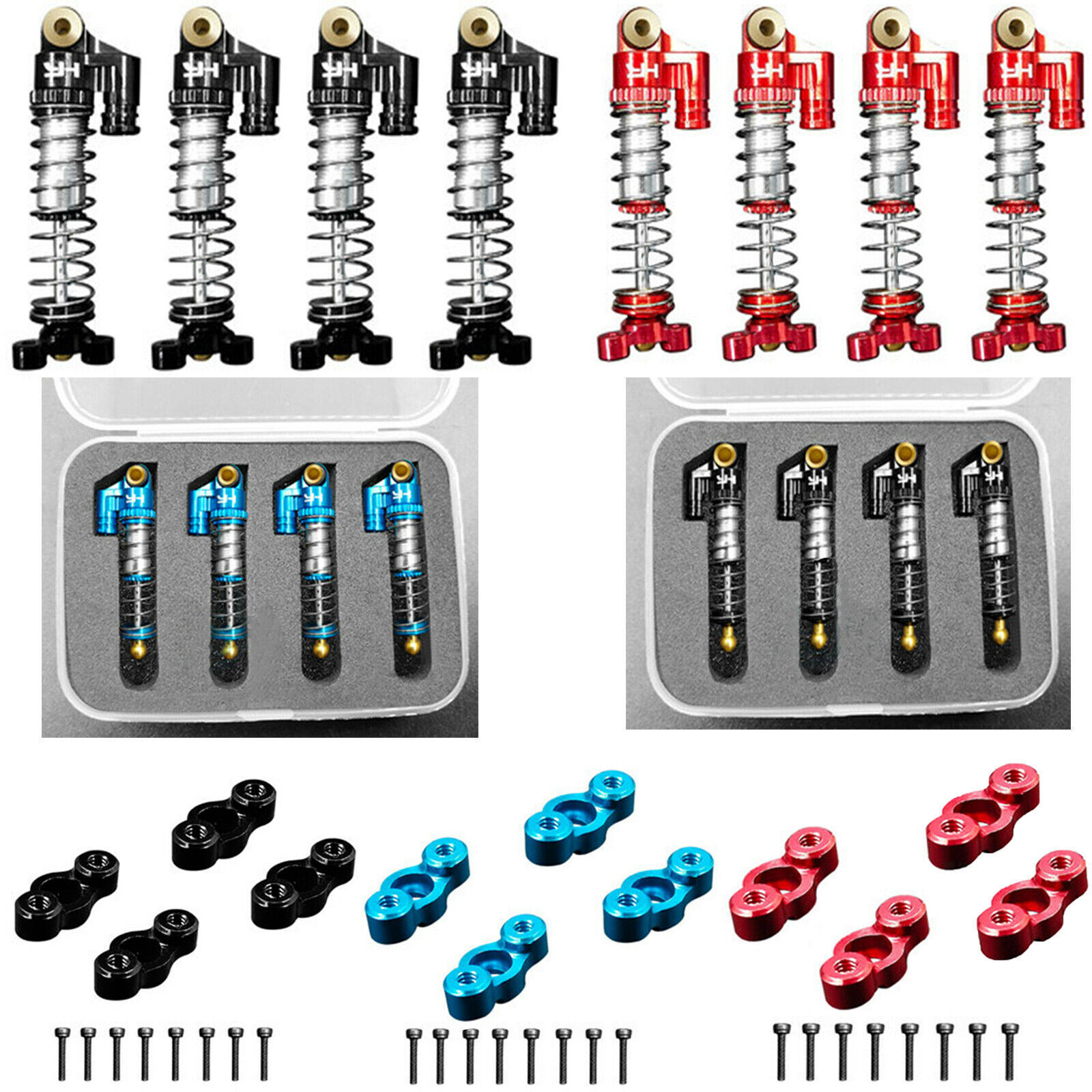 For Kyosho MINI-Z 1/18 Jimny 4X4 RC Car Shock Absorber Fixing Lower Seat Mount