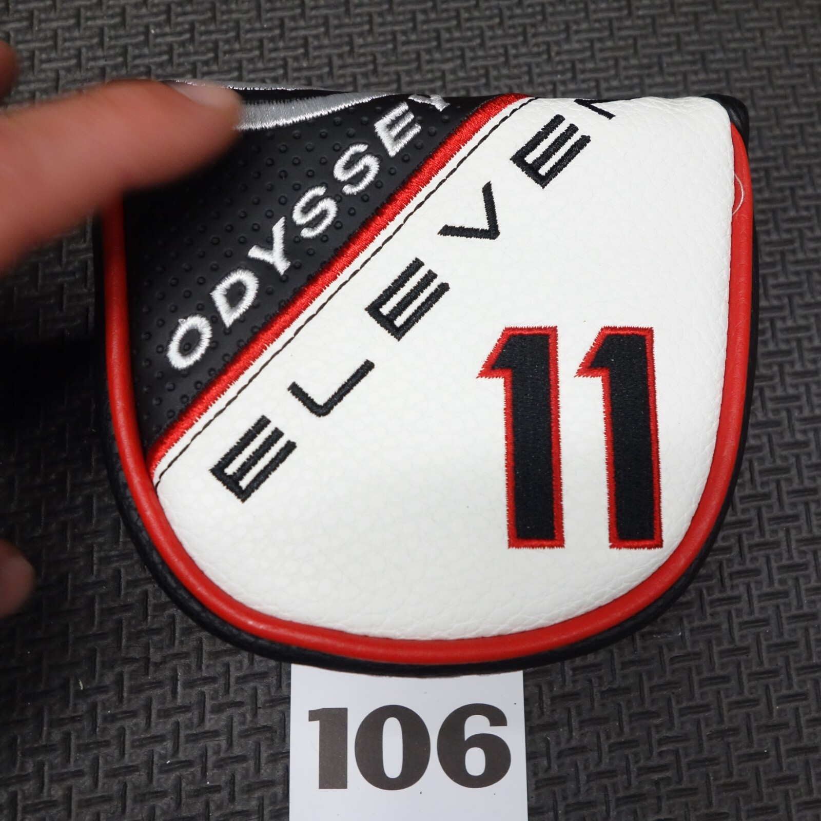 Odyssey ELEVEN XL Mallet putter head cover BRAND NEW fast ship 20231130