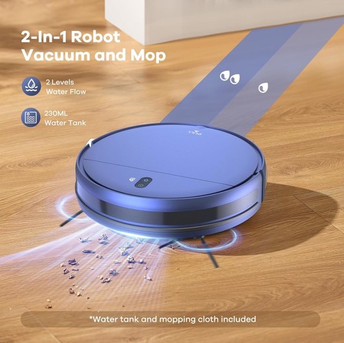 ZCWA Robot Vacuum and Mop Combo, Robot Vacuum Cleaner and Smart Robotic Vacuu... - Picture 2 of 10